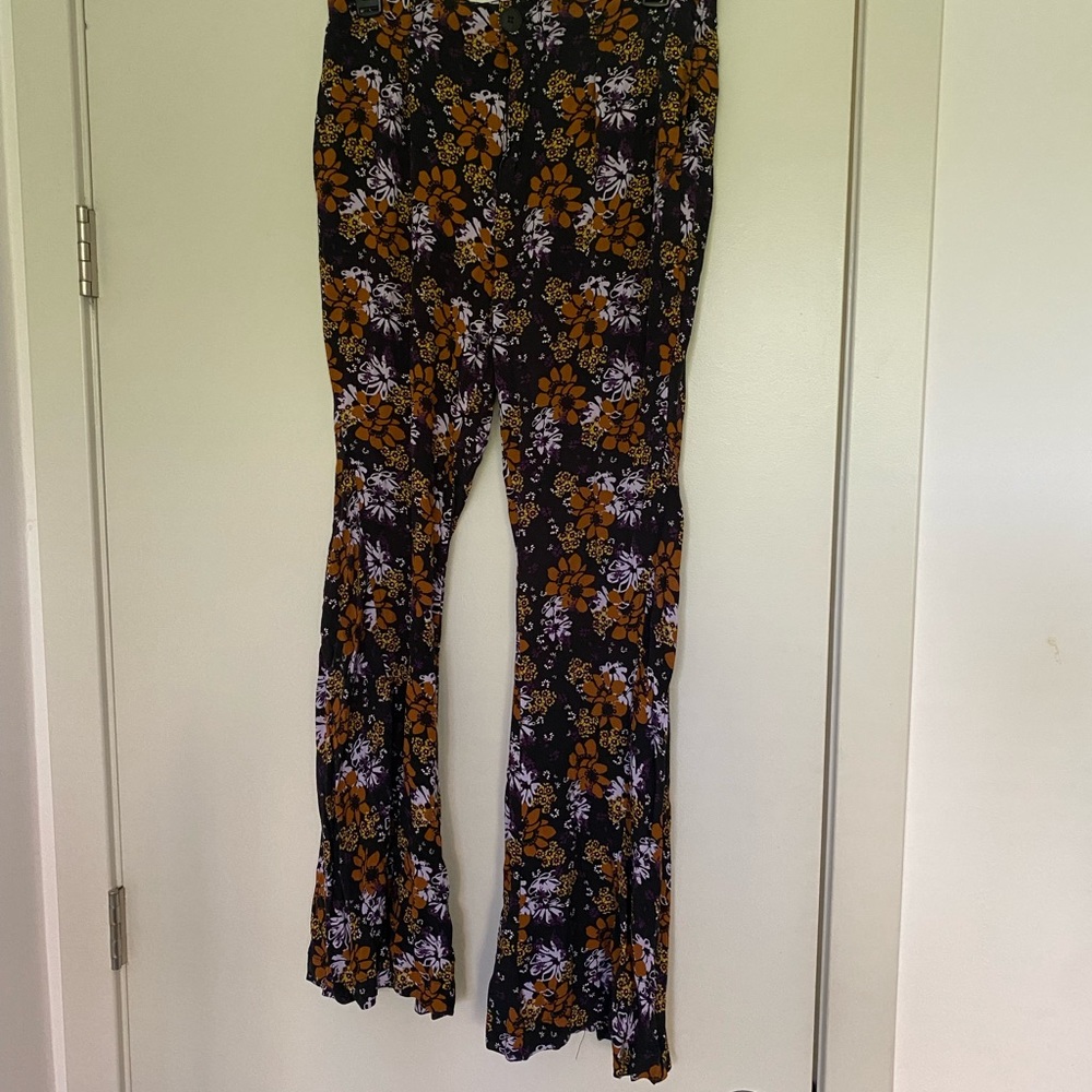Free People Boho Floral Pants